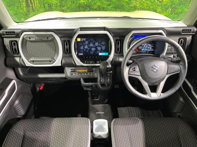 ハスラー ハイブリッドＸ　純正９インチナビ　全周囲カメラ　衝突被害軽減システム　禁煙車　スマートキー　ＬＥＤヘッド　ビルトインＥＴＣ　純正１５インチアルミ　オートハイビーム　車線逸脱警報　オートライト（2枚目）