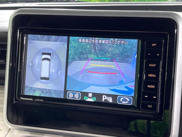 スペーシア ハイブリッドＸ　純正ナビ　両側電動ドア　全周囲カメラ　衝突被害軽減システム　禁煙車　シートヒーター　ドラレコ　コーナーセンサー　スマートキー　ＬＥＤヘッド　ビルトインＥＴＣ　純正１４インチアルミ　オートハイビーム（5枚目）