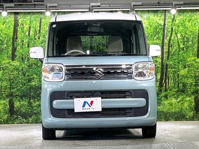 スペーシア ハイブリッドＸ　純正ナビ　両側電動ドア　全周囲カメラ　衝突被害軽減システム　禁煙車　シートヒーター　ドラレコ　コーナーセンサー　スマートキー　ＬＥＤヘッド　ビルトインＥＴＣ　純正１４インチアルミ　オートハイビーム（14枚目）