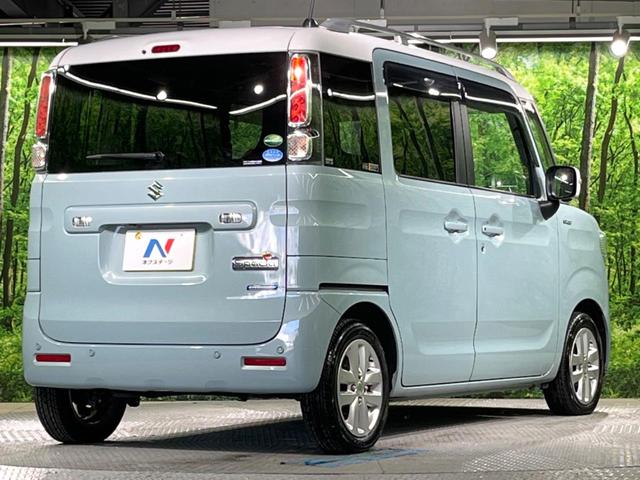 スペーシア ハイブリッドＸ　純正ナビ　両側電動ドア　全周囲カメラ　衝突被害軽減システム　禁煙車　シートヒーター　ドラレコ　コーナーセンサー　スマートキー　ＬＥＤヘッド　ビルトインＥＴＣ　純正１４インチアルミ　オートハイビーム（17枚目）