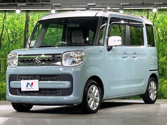 スペーシア ハイブリッドＸ　純正ナビ　両側電動ドア　全周囲カメラ　衝突被害軽減システム　禁煙車　シートヒーター　ドラレコ　コーナーセンサー　スマートキー　ＬＥＤヘッド　ビルトインＥＴＣ　純正１４インチアルミ　オートハイビーム（48枚目）