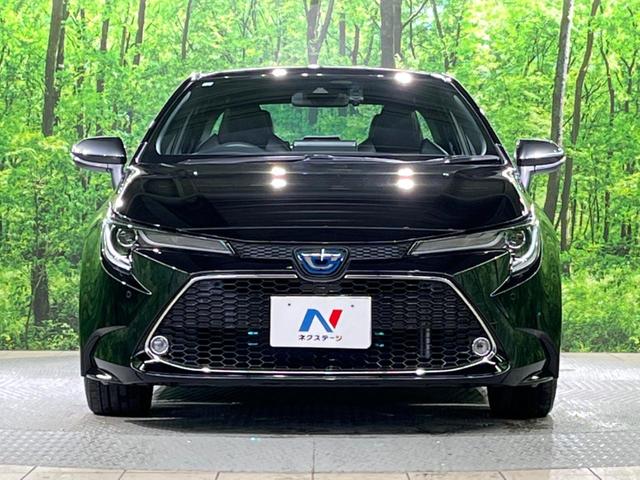 カローラ ハイブリッド　ダブルバイビー　バックカメラ　衝突被害軽減システム　レーダークルーズ　禁煙車　ハーフレザーシート　ドラレコ　コーナーセンサー　スマートキー　ＬＥＤヘッド　ビルトインＥＴＣ　オートハイビーム　車線逸脱警報（14枚目）