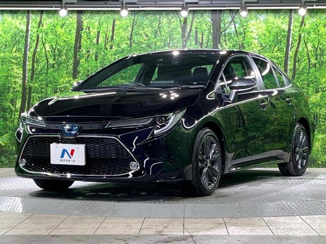 カローラ ハイブリッド　ダブルバイビー　バックカメラ　衝突被害軽減システム　レーダークルーズ　禁煙車　ハーフレザーシート　ドラレコ　コーナーセンサー　スマートキー　ＬＥＤヘッド　ビルトインＥＴＣ　オートハイビーム　車線逸脱警報（55枚目）