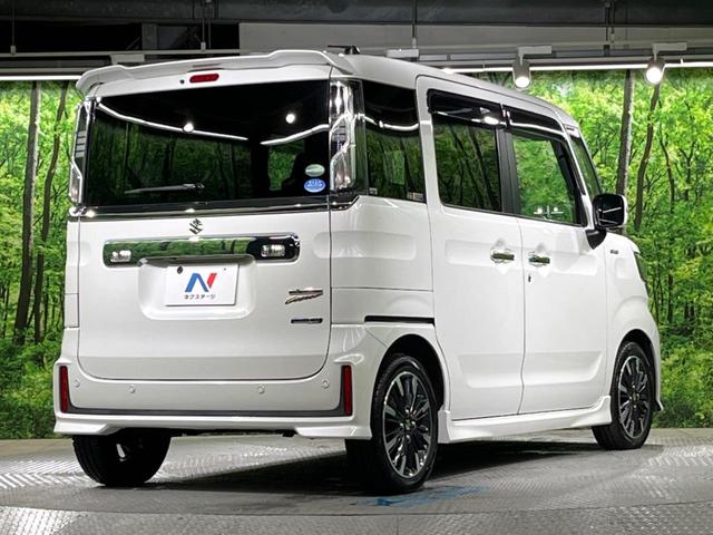 スペーシアカスタム ハイブリッドXS 純正ナビ 両側電動ドア 全周囲カメラ 衝突被害軽減システム 禁煙車 ハーフレザーシート シートヒーター ドラレコ コーナーセンサー スマートキー LEDヘッド ビルトインETC 純正15インチアルミ(17枚目)
