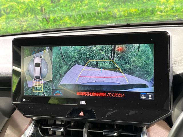 ハリアー Ｚ　全周囲カメラ　ＪＢＬサウンド　衝突被害軽減システム　禁煙車　電動リアゲート　ハーフレザーシート　コーナーセンサー　スマートキー　ＬＥＤヘッド　ＥＴＣ２．０　純正１９インチアルミ　オートハイビーム（4枚目）