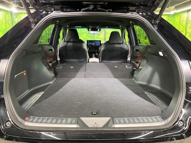 ハリアー Ｚ　全周囲カメラ　ＪＢＬサウンド　衝突被害軽減システム　禁煙車　電動リアゲート　ハーフレザーシート　コーナーセンサー　スマートキー　ＬＥＤヘッド　ＥＴＣ２．０　純正１９インチアルミ　オートハイビーム（10枚目）