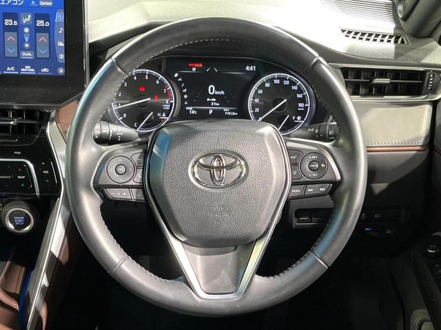 ハリアー Ｚ　全周囲カメラ　ＪＢＬサウンド　衝突被害軽減システム　禁煙車　電動リアゲート　ハーフレザーシート　コーナーセンサー　スマートキー　ＬＥＤヘッド　ＥＴＣ２．０　純正１９インチアルミ　オートハイビーム（11枚目）