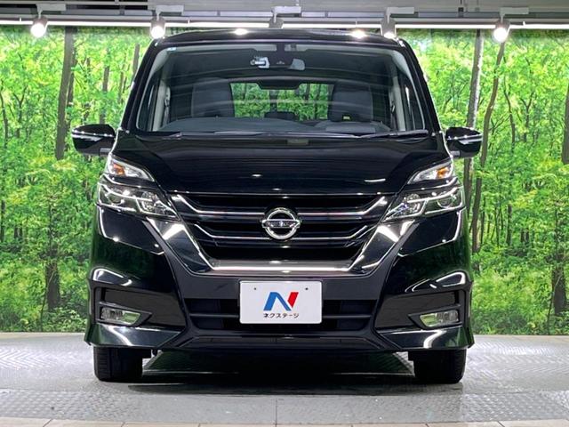 セレナ ハイウェイスター　Ｖセレクション　両側電動ドア　純正ＳＤナビ　後席モニター　バックカメラ　衝突被害軽減システム　ドラレコ　スマートキー　ＬＥＤヘッド　ビルトインＥＴＣ　クルコン　純正１６インチアルミ　車線逸脱警報　オートライト（14枚目）