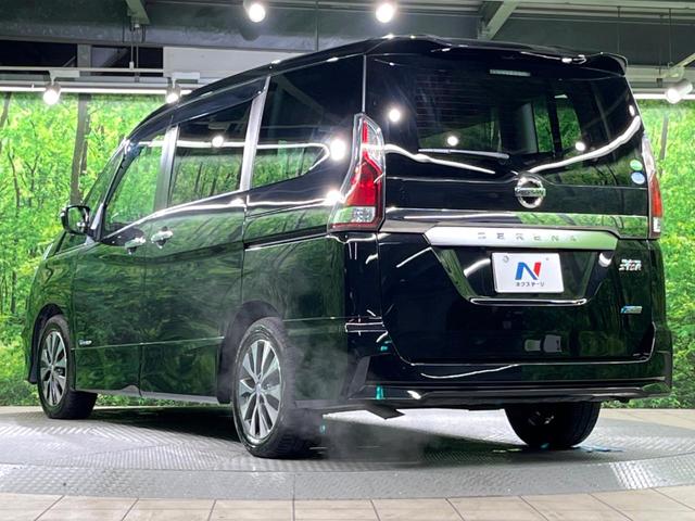 セレナ ハイウェイスター　Ｖセレクション　両側電動ドア　純正ＳＤナビ　後席モニター　バックカメラ　衝突被害軽減システム　ドラレコ　スマートキー　ＬＥＤヘッド　ビルトインＥＴＣ　クルコン　純正１６インチアルミ　車線逸脱警報　オートライト（59枚目）