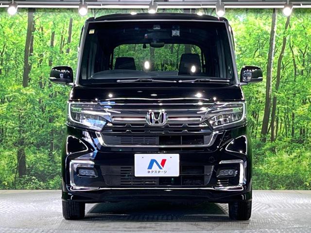 Ｎ－ＢＯＸカスタム Ｌ　両側電動ドア　ＳＤナビ　バックカメラ　衝突被害軽減システム　レーダークルーズ　禁煙車　ドラレコ　コーナーセンサー　スマートキー　ＬＥＤヘッド　ビルトインＥＴＣ　純正１４インチアルミ　車線逸脱警報（14枚目）
