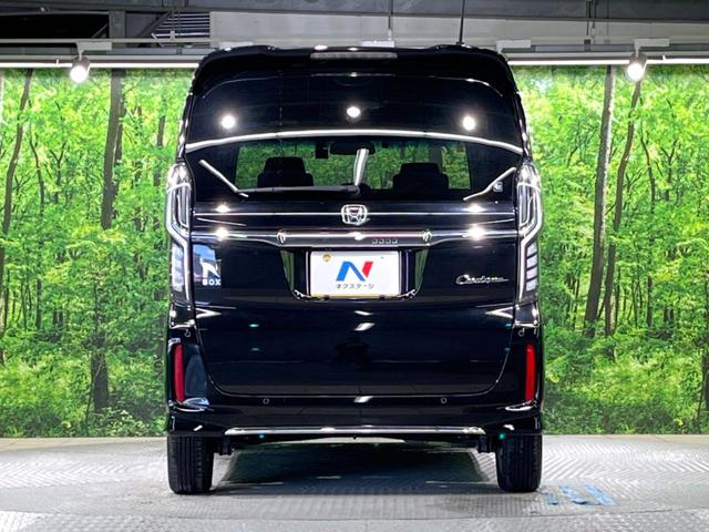 Ｎ－ＢＯＸカスタム Ｌ　両側電動ドア　ＳＤナビ　バックカメラ　衝突被害軽減システム　レーダークルーズ　禁煙車　ドラレコ　コーナーセンサー　スマートキー　ＬＥＤヘッド　ビルトインＥＴＣ　純正１４インチアルミ　車線逸脱警報（15枚目）