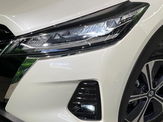 キックス Ｘ　純正８インチナビ　アラウンドビューモニター　プロパイロット　エマージェンシーブレーキ　インテリジェントルームミラー　ドライブレコーダー　ＥＴＣ　純正１７インチアルミホイール　ＬＥＤヘッドライト（12枚目）