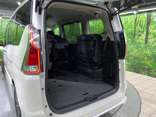 セレナ ハイウェイスター　ＶセレクションＩＩ　両側電動ドア　純正ＳＤナビ　後席モニター　全周囲カメラ　衝突被害軽減システム　禁煙車　コーナーセンサー　スマートキー　ＬＥＤヘッド　ビルトインＥＴＣ　クルコン　純正１６インチアルミ　オートライト（48枚目）