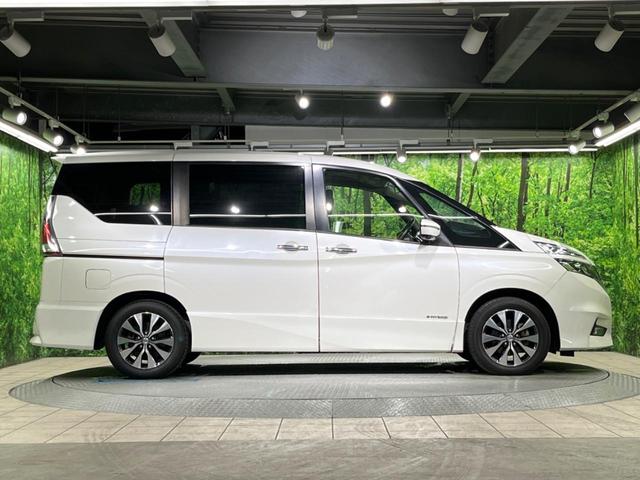 セレナ ハイウェイスター　ＶセレクションＩＩ　両側電動ドア　純正ＳＤナビ　後席モニター　全周囲カメラ　衝突被害軽減システム　禁煙車　コーナーセンサー　スマートキー　ＬＥＤヘッド　ビルトインＥＴＣ　クルコン　純正１６インチアルミ　オートライト（57枚目）