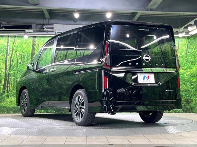 セレナ e-パワー ハイウェイスターV 登録済未使用車 両側電動ドア 全周囲カメラ 衝突被害軽減システム レーダークルーズ コーナーセンサー スマートキー LEDヘッド ビルトインETC 純正16インチアルミ オートハイビーム(57枚目)