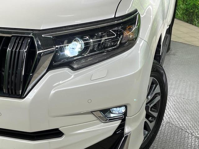 ランドクルーザープラド TX Lパッケージ モデリスタエアロ サンルーフ 9インチメーカーナビ パノラミックビューモニター レーダークルーズコントロール ドライブレコーダー ETC シートヒーター シートベンチレーション パワーシート(12枚目)