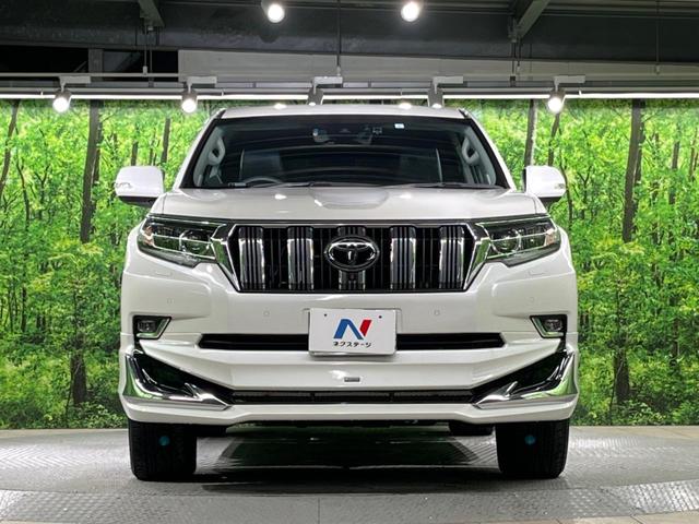 ランドクルーザープラド TX Lパッケージ モデリスタエアロ サンルーフ 9インチメーカーナビ パノラミックビューモニター レーダークルーズコントロール ドライブレコーダー ETC シートヒーター シートベンチレーション パワーシート(15枚目)