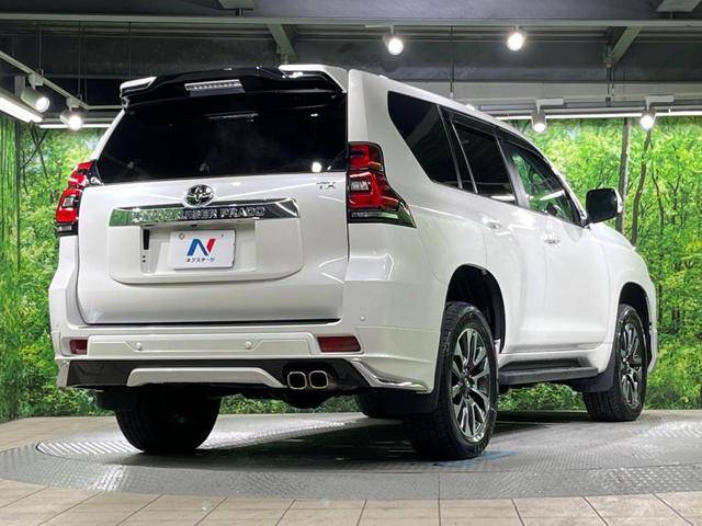 ランドクルーザープラド TX Lパッケージ モデリスタエアロ サンルーフ 9インチメーカーナビ パノラミックビューモニター レーダークルーズコントロール ドライブレコーダー ETC シートヒーター シートベンチレーション パワーシート(18枚目)