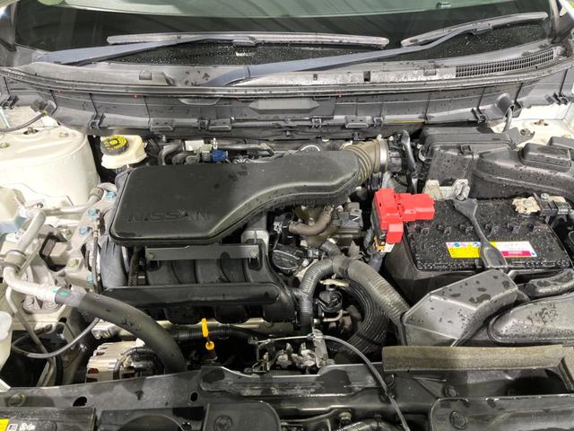 エクストレイル 20X エマージェンシーブレーキパッケージ 4WD 純正SDナビ バックカメラ 禁煙車 レザーシート ドラレコ コーナーセンサー スマートキー HIDヘッド ビルトインETC 純正17インチアルミ オートライト デュアルエアコン(18枚目)