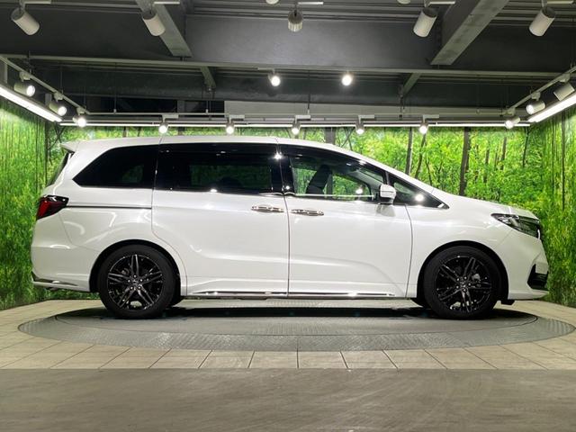 オデッセイハイブリッド ｅ：ＨＥＶアブソルート・ＥＸ　純正１０型ナビ　両側電動ドア　全周囲カメラ　衝突被害軽減システム　レーダークルーズ　ハーフレザーシート　ドラレコ　コーナーセンサー　スマートキー　ＬＥＤヘッド　ＥＴＣ２．０　純正１８インチアルミ（58枚目）