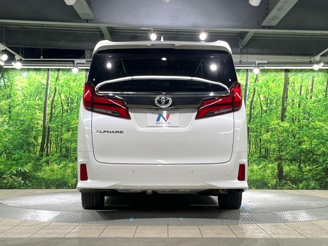 アルファード ２．５Ｓ　タイプゴールド　サンルーフ　両側電動ドア　純正ＳＤナビ　後席モニター　バックカメラ　衝突被害軽減システム　レーダークルーズ　禁煙車　電動リアゲート　ハーフレザーシート　ドラレコ　コーナーセンサー　スマートキー（16枚目）