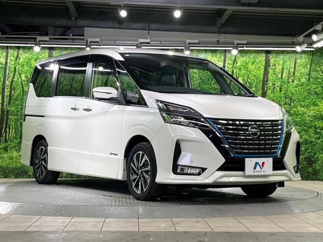 セレナ ｅ－パワー　ハイウェイスターＶ　フリップダウンモニター　純正１０インチナビ　全周囲カメラ　衝突被害軽減システム　レーダークルーズ　ハーフレザーシート　ドラレコ　コーナーセンサー　スマートキー　ＬＥＤヘッド　ビルトインＥＴＣ（60枚目）