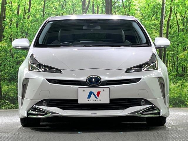 プリウス Ｓツーリングセレクション　フルエアロ　純正ＳＤナビ　バックカメラ　１００Ｖ電源　衝突被害軽減システム　禁煙車　レザー調シート　コーナーセンサー　スマートキー　ＬＥＤヘッド　ビルトインＥＴＣ　クルコン　純正１７インチアルミ（14枚目）