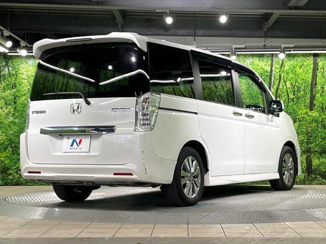 ステップワゴンスパーダ Ｚ　インターナビセレクション　両側電動ドア　純正ＳＤナビ　後席モニター　バックカメラ　禁煙車　スマートキー　ＨＩＤヘッド　ビルトインＥＴＣ　クルコン　純正１６インチアルミ　オートライト　オートエアコン　ＣＤ　ＤＶＤ再生　地デジ（17枚目）