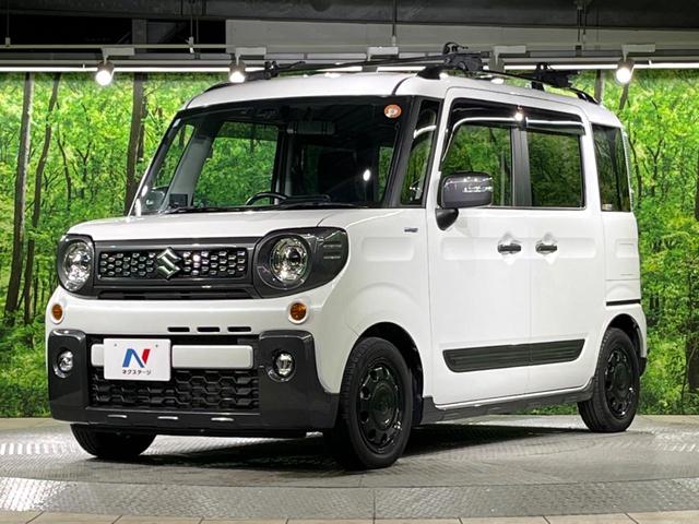 スペーシアギア ハイブリッドＸＺ　ターボ　両側電動ドア　純正ＳＤナビ　衝突被害軽減システム　レーダークルーズ　禁煙車　ドラレコ　コーナーセンサー　スマートキー　ＬＥＤヘッド　ビルトインＥＴＣ　純正１４インチアルミ　オートハイビーム（16枚目）