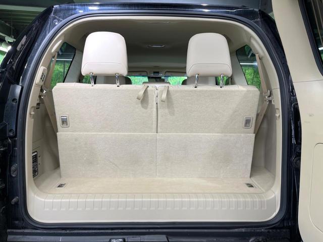 ランドクルーザープラド ＴＸ　Ｌパッケージ　マットブラックエディション　４ＷＤ　ＢＩＧ－Ｘ９型ナビ　７人乗り　サンルーフ　衝突被害軽減システム　レーダークルーズ　禁煙車　レザーシート　コーナーセンサー　スマートキー　ＬＥＤヘッド　ビルトインＥＴＣ　純正１９インチアルミ（53枚目）