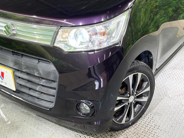 ワゴンＲスティングレー Ｔ　スズキセーフティサポート　ＳＤナビ　ＥＴＣ　スマートキー　オートエアコン　オートライト　純正１５インチアルミホイール　電動格納ミラー　アイドリングストップ　ＨＩＤヘッドライト（13枚目）