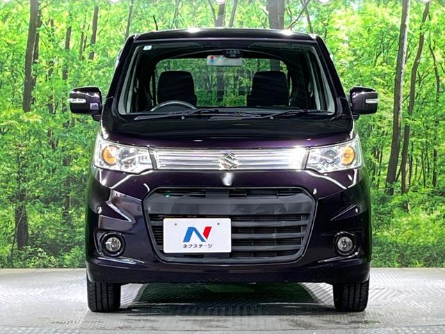 ワゴンＲスティングレー Ｔ　スズキセーフティサポート　ＳＤナビ　ＥＴＣ　スマートキー　オートエアコン　オートライト　純正１５インチアルミホイール　電動格納ミラー　アイドリングストップ　ＨＩＤヘッドライト（14枚目）