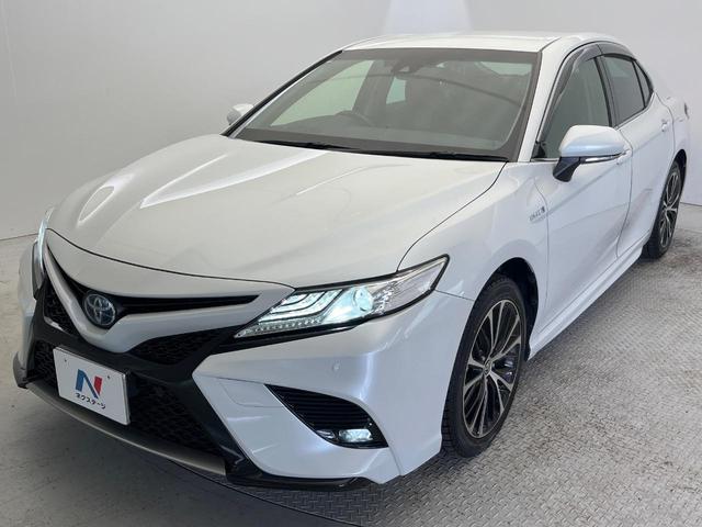 カムリ WSレザーパッケージ 純正ナビ バックカメラ カラーヘッドアップディスプレイ ブラインドスポットモニター プリクラッシュセーフティ レーダークルーズコントロール オートブレーキホールド シートヒーター パワーシート ETC(21枚目)