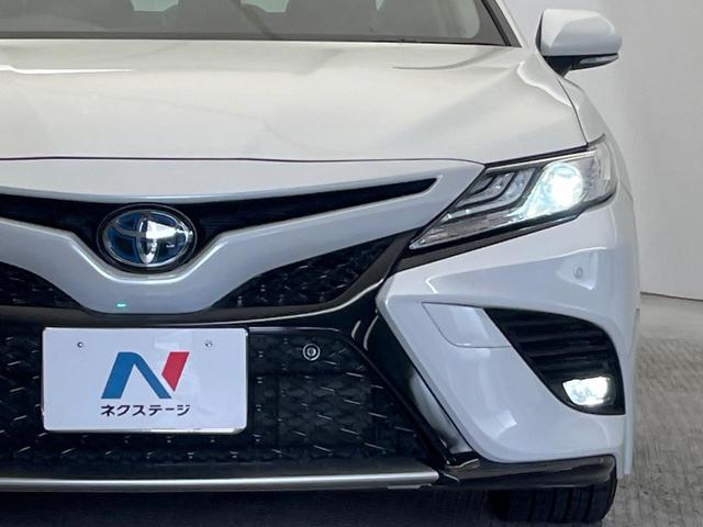 カムリ WSレザーパッケージ 純正ナビ バックカメラ カラーヘッドアップディスプレイ ブラインドスポットモニター プリクラッシュセーフティ レーダークルーズコントロール オートブレーキホールド シートヒーター パワーシート ETC(24枚目)