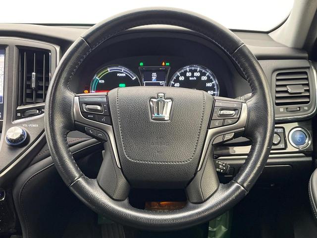 クラウンハイブリッド アスリートＧ　後期　ジャパンカラーセレクションパッケージ　シートベンチレーション　レーダークルーズコントロール　ドラレコ　ＥＴＣ　オートマチックハイビーム　ブラインドスポットモニター　ＬＥＤヘッドライト（11枚目）