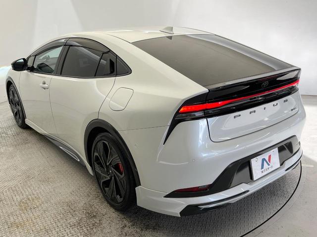 プリウス Z モデリスタフルエアロ モデリスタ製19インチアルミホイール レッド加飾付合皮スポーティシート デジタルインナーミラー 純正12.3インチナビ パノラミックビューモニター ベンチレーション ETC(21枚目)