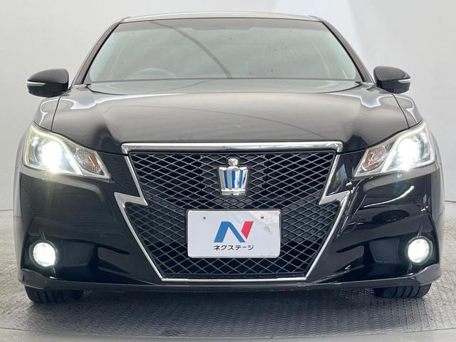 クラウンハイブリッド アスリートＳ　禁煙車　純正ナビ　バックカメラ　衝突被害軽減システム　スマートキー　ＨＩＤヘッド　ビルトインＥＴＣ　シートヒーター　クルーズコントロール　オートライト　純正１８インチアルミホイール（14枚目）