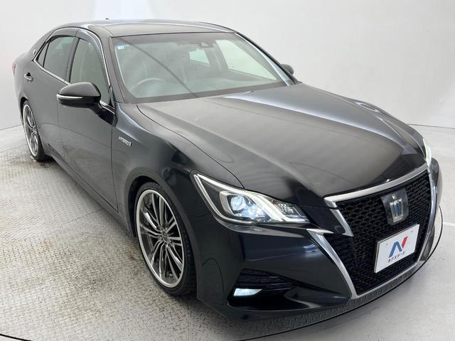 クラウンハイブリッド アスリートS J-フロンティア 純正SDナビ バックカメラ クリアランスソナー レーダークルーズコントロール ステアリングヒーター シートヒーター パワーシート LEDヘッドライト オートエアコン オートライト ETC(17枚目)