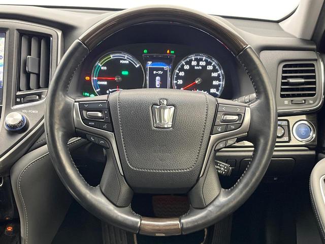 クラウンハイブリッド アスリートS J-フロンティア 純正SDナビ バックカメラ クリアランスソナー レーダークルーズコントロール ステアリングヒーター シートヒーター パワーシート LEDヘッドライト オートエアコン オートライト ETC(43枚目)