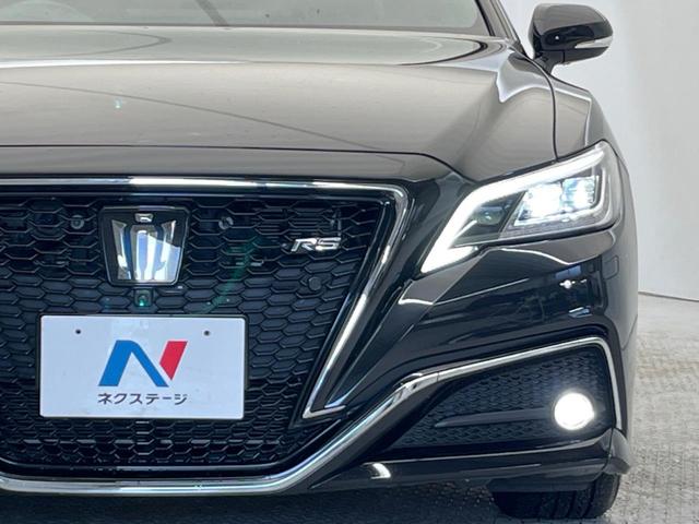 クラウンハイブリッド ＲＳアドバンス　後期　ムーンルーフ　セーフティーパッケージプラス　デジタルインナーミラー　全周囲モニター　純正ナビ　禁煙車　レーダークルーズコントロール　ブラインドスポットモニター　３眼ＬＥＤヘッドライト　ＥＴＣ（22枚目）