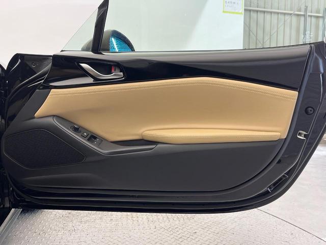ロードスター Ｓレザーパッケージ　Ｖセレクション　６ＭＴ　柿本改マフラー　禁煙車　マツダコネクト　バックカメラ　レーダークルーズコントロール　衝突軽減　ベージュ革シート　ＢＯＳＥサウンドシステム　デジタルインナーミラー　シートヒーター　ＥＴＣ（36枚目）