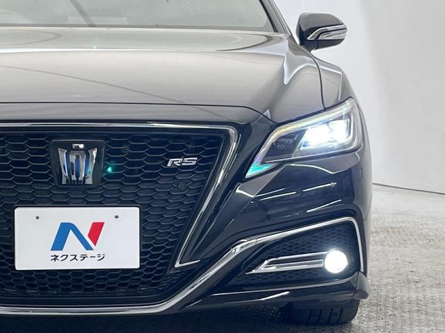 クラウンハイブリッド ＲＳアドバンス　ムーンルーフ　カラーヘッドアップディスプレイ　バックカメラ　ブラインドスポットモニター　衝突被害軽減システム　レーダークルーズ　ドラレコ　ＬＥＤヘッド　ビルトインＥＴＣ　純正１８インチアルミ（22枚目）
