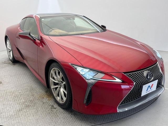 ＬＣ ＬＣ５００ｈ　禁煙車　カラーＨＵＤ　純正ＳＤナビ　セーフティシステムプラス　バックカメラ　レーダークルーズコントロール　茶革シート　前席シートエアコン　コーナーセンサー　ＬＥＤヘッド（17枚目）