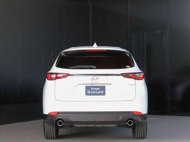 CX-8 2.5 25S スポーツ アピアランス 禁煙・衝突被害軽減ブレーキ(前後)・AT誤発進抑制制御・360°ビューモニター・オートホールド機能・10インチマツコネナビ・Apple Carplay/Android Auto・パワーリフトゲート(5枚目)