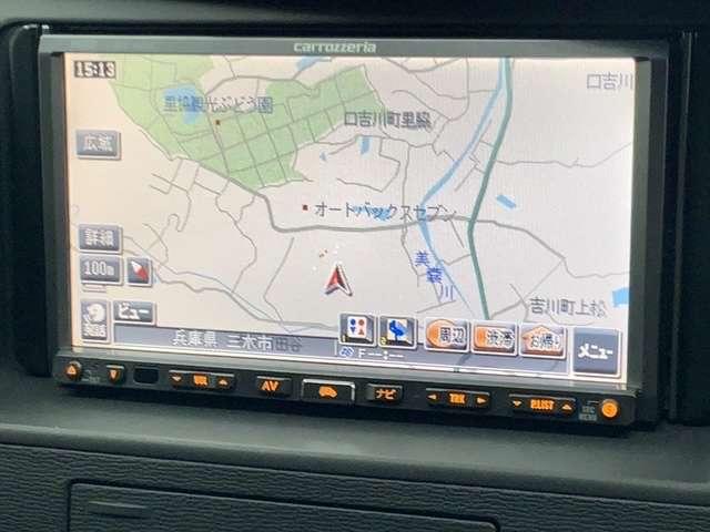 プラタナ Vセレクション HDDナビ ETC フルセグ HID ルーフモニター(3枚目)