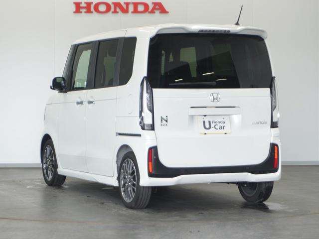 N-BOXカスタム Lターボ 1年保証ナビDレコRカメETC両電扉BT地デジ(18枚目)