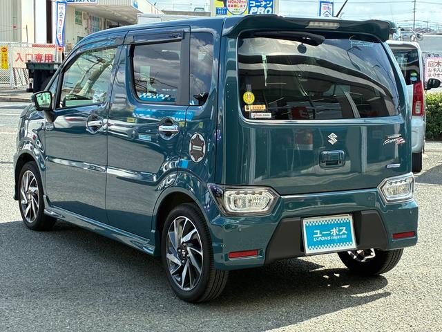 ワゴンＲカスタムＺ ハイブリッドＺＸ　禁煙　衝突軽減　ディスプレイオーディオ　全周囲モニター　ＥＴＣ　シートヒーター　ソナー　ＨＵＤ　スズキセーフティーサポート　社外ドラレコ付きデジタルインナーミラー　スマートキー（11枚目）