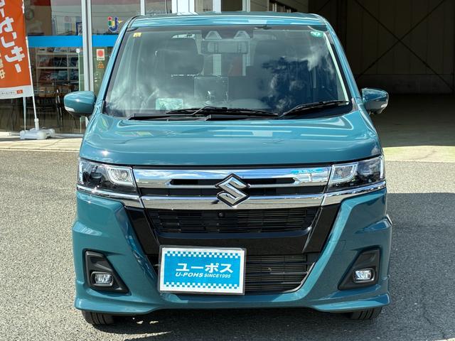 ワゴンＲカスタムＺ ハイブリッドＺＸ　禁煙　衝突軽減　ディスプレイオーディオ　全周囲モニター　ＥＴＣ　シートヒーター　ソナー　ＨＵＤ　スズキセーフティーサポート　社外ドラレコ付きデジタルインナーミラー　スマートキー（14枚目）