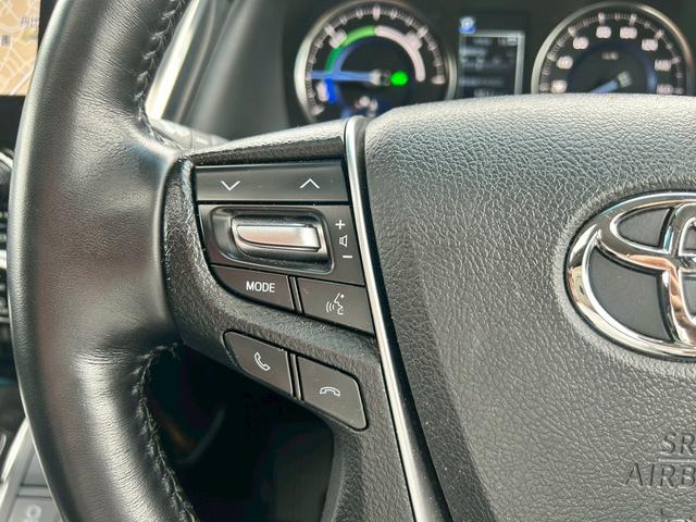 アルファードハイブリッド SR Cパッケージ 禁煙 サンルーフ 車高調 ワーク20インチアルミ リアエンター JBL メーカーナビ フルセグTV 全周囲モニター CD BSM デジタルインナーミラー フリップダウンモニター 両側電動スライドドア(24枚目)