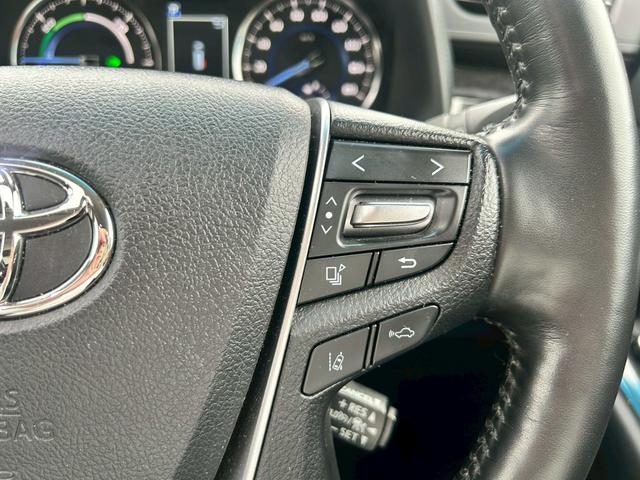 アルファードハイブリッド SR Cパッケージ 禁煙 サンルーフ 車高調 ワーク20インチアルミ リアエンター JBL メーカーナビ フルセグTV 全周囲モニター CD BSM デジタルインナーミラー フリップダウンモニター 両側電動スライドドア(25枚目)